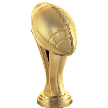 Custom Football Trophy with Engraving - 7.25" Deluxe Award