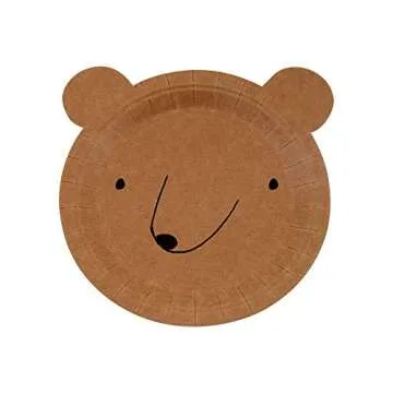 Meri Meri Bear Small Plates Fun for Kids Parties