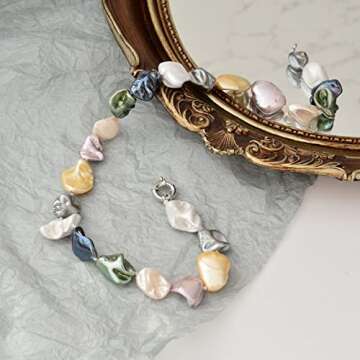 Elegant Pearl Choker Necklace for Women - Boho Statement Jewelry