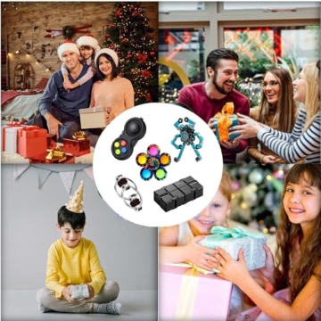 Fidget Toys Set for Stress Relief and Focus - Multi-Style
