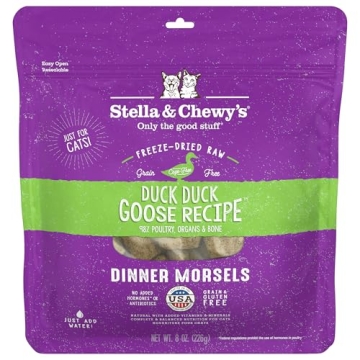 Stella & Chewy's Freeze-Dried Raw Cat Dinner Morsels – Grain Free, Protein Rich Cat & Kitten Food ...