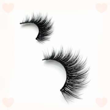 The Book of Lashes: Volume 2 - Sparkle - (Reusable False Eyelashes) - (Cruelty Free) - (3 Pairs)