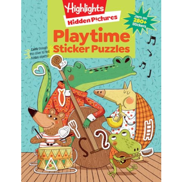 Playtime Sticker Puzzles - Engaging Fun for Kids