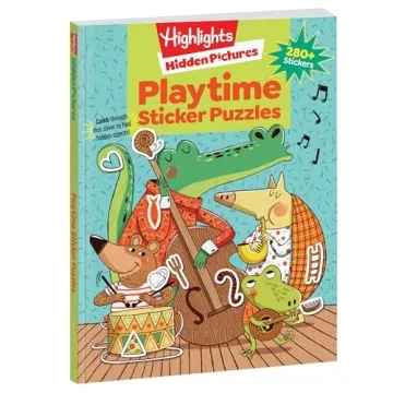 Playtime Sticker Puzzles - Engaging Fun for Kids
