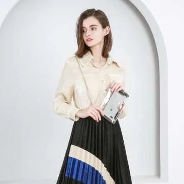 MOETYANG Clear Purse Stadium Approved Fashionable Mini Bag