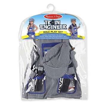 Melissa & Doug Train Engineer Role Play Costume Set