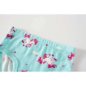 Baby Soft Cotton Mermaid Underwear for Girls 2-3T