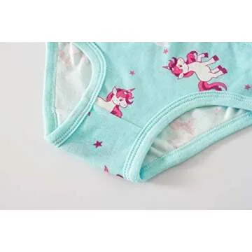 Baby Soft Cotton Mermaid Underwear for Girls 2-3T