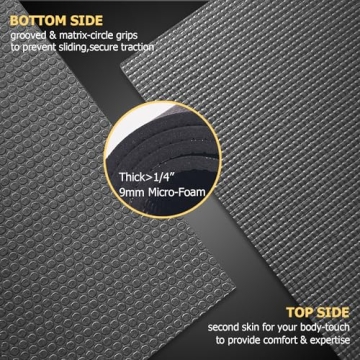 GXMMAT Extra Thick Large Yoga Mat for Home Gym