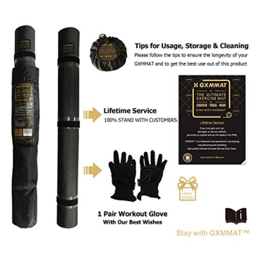 GXMMAT Extra Thick Large Yoga Mat for Home Gym