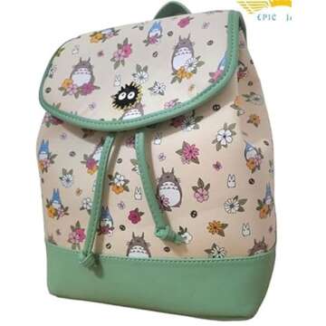 BoxLunch Studio Ghibli My Neighbor Totoro Floral Mini Backpack Exclusive
