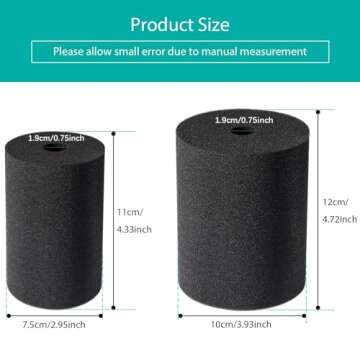 Weewooday Cup Turner Foam Inserts - Versatile 10 oz to 40 oz Crafting Support