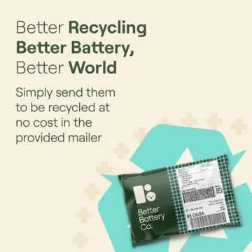 Eco-Friendly Better Battery Co. Variety Pack for All Needs