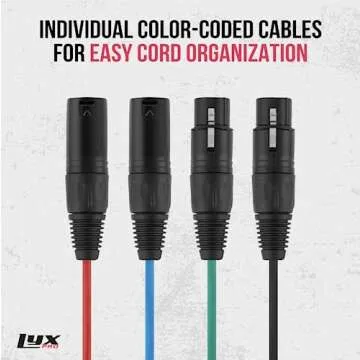 LyxPro Audio Snake XLR Multi Network Breakout for Studios