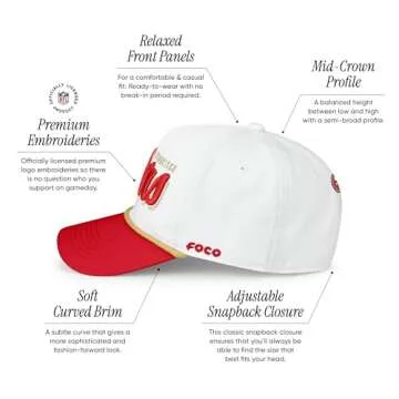 Stylish FOCO San Francisco 49ers Cap for NFL Fans