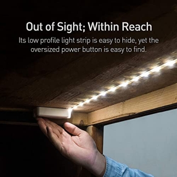 Luminoodle LED Under Cabinet Lighting Strip, 3-Pack, Warm White