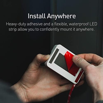 Luminoodle LED Under Cabinet Lighting Strip, 3-Pack, Warm White