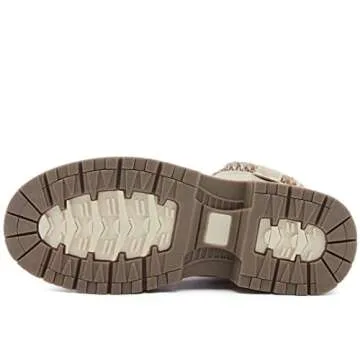 ANJOUFEMME Waterproof Winter Hiking Boots for Women