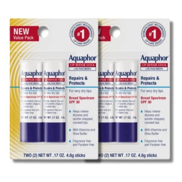 Aquaphor Lip Repair Stick SPF 30 for Chapped Lips Care