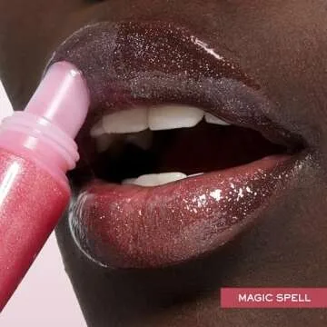 Lancôme Juicy Tubes Shine Lip Gloss - High Shine & Lasting Hydration - Vitamin E Enriched - 10 Framboise Pop (Sparkle)