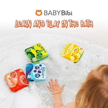 BabyBibi Bath Books for Toddlers - Educational & Fun!