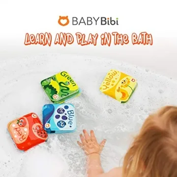 BabyBibi Bath Books for Toddlers - Educational & Fun!