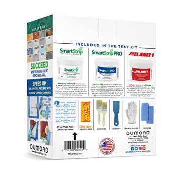 Dumond Complete Paint Removal Test Kit - Find the Right Paint Remover for Your Project - Kit Include...