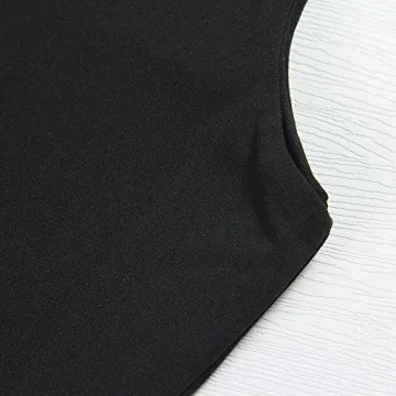 Artfish Women's Stylish Strappy Double Layer Crop Top Basic