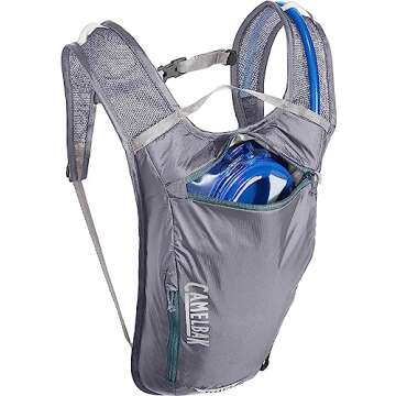 CamelBak Classic Light Bike Hydration Pack 70oz, Gunmetal/Hydro