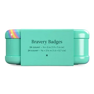 Welly's Bravery Badges Colorful Adhesive Bandages for Kids