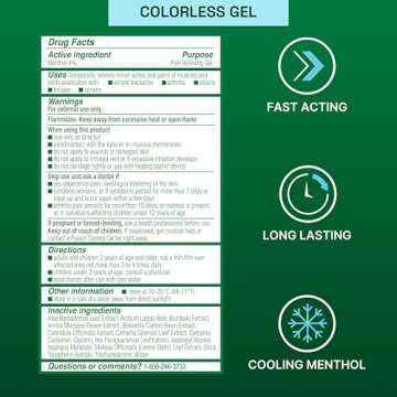 Biofreeze Pain Relieving Gel 32 FL OZ for Sore Muscles