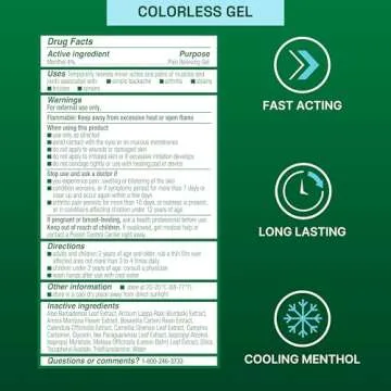 Biofreeze Pain Relieving Gel 32 FL OZ for Sore Muscles