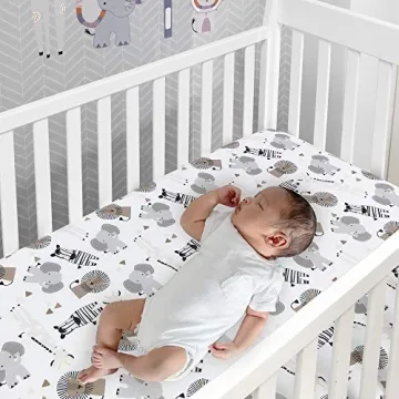 Lambs & Ivy Jungle Safari 6-Piece Crib Bedding Set