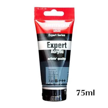 Amsterdam Expert Series Acrylic Tube 75ML OXIDE BLACK (735) Series 1