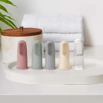 Haakaa Silicone Baby Toothbrush for Infants and Toddlers