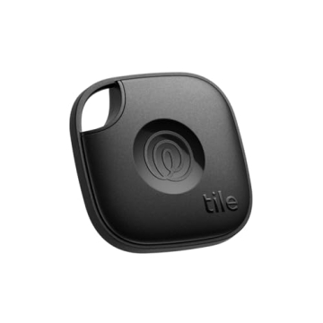 Tile by Life360 Mate (2024) Bluetooth Tracker - Black - Phone & Keys Finder
