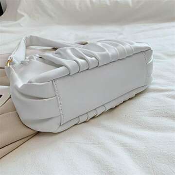 MRS HAIR Fashion Handbags for Women in White