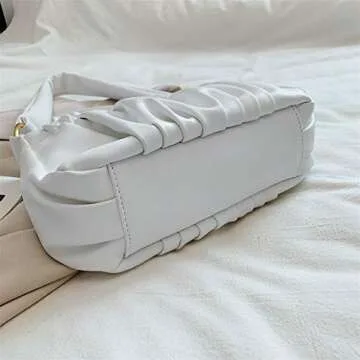 MRS HAIR Fashion Handbags for Women in White