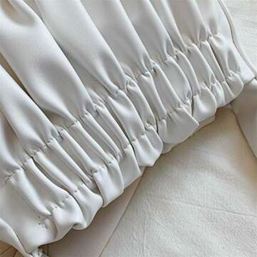 MRS HAIR Fashion Handbags for Women in White