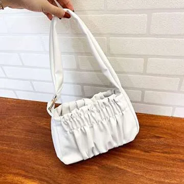 MRS HAIR Fashion Handbags for Women in White