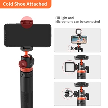 UURIG TP-02 Lightweight Extendable Phone Tripod