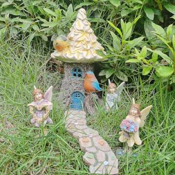 Fairy Garden Walkway Path, Fairy Garden Pathway, Fairy Garden Accessories, Stone Path, Dollhouse Road Way, Micro Miniature Path Road for Fairy Garden, Enchanted Garden Path