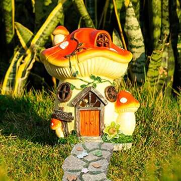 Fairy Garden Walkway Path, Fairy Garden Pathway, Fairy Garden Accessories, Stone Path, Dollhouse Road Way, Micro Miniature Path Road for Fairy Garden, Enchanted Garden Path