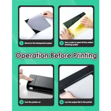 Phomemo M08F Wireless Tattoo Transfer Stencil Printer, Thermal Tattoo Machine with 10pcs Free Stencil Paper, Portable Printer Kit for Artists & Beginners, Compatible with Smartphone & PC