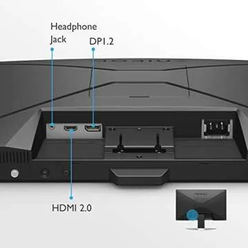 BenQ 24" FHD Gaming Monitor 165Hz 1ms | Eye-Care Tech | Built-In Speakers