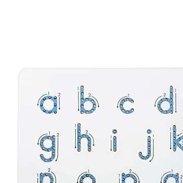 Magnatab A to Z Lowercase Learning Tablet - Fun & Educational Writing Tool with Sensory Feedback - for Ages 3+