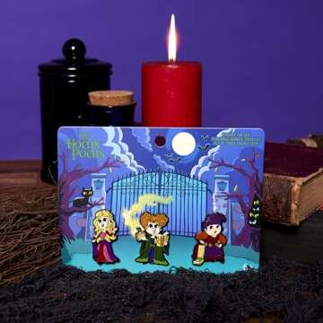 Exclusive Loungefly Disney Hocus Pocus Pin Set