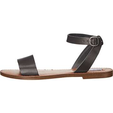 Steve Madden Womens Dairr Black Sandal