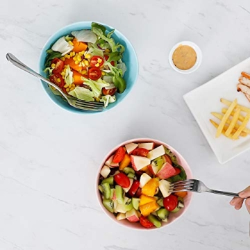 Sweese Porcelain Bowls - 28 Ounce Set of 4 for Multi-Purpose Use