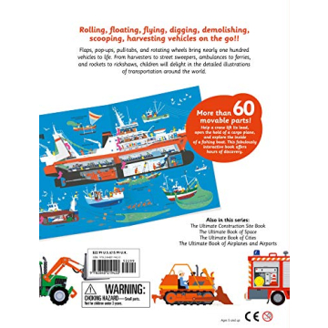 The Ultimate Book of Vehicles for Kids - Interactive Fun